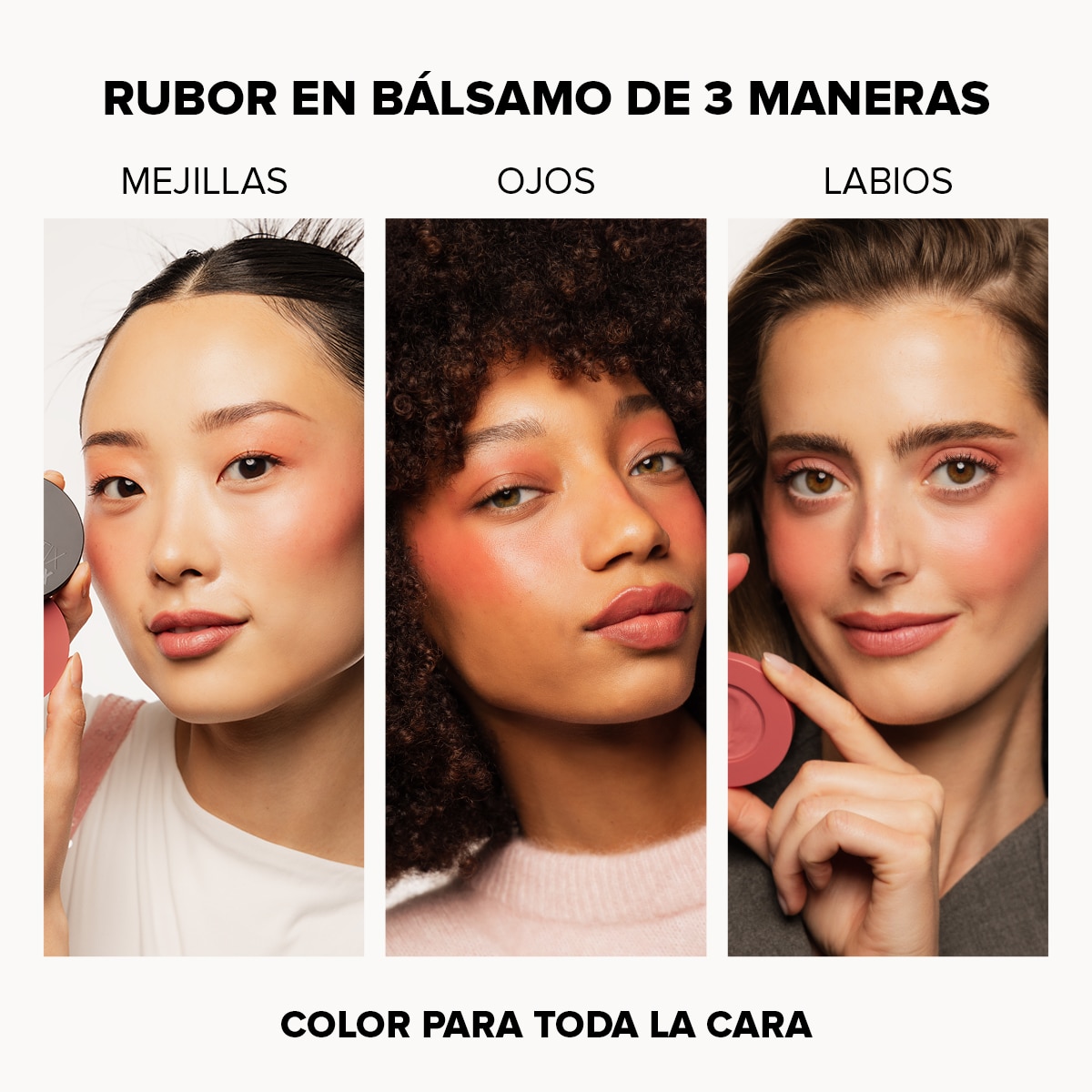 NUDESTIX STAX ALL OVER COLOR BLUSH BALM (RUBOR EN CREMA PARA ROSTRO)
